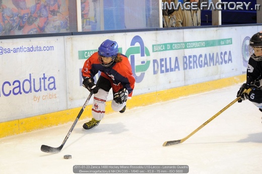 2011-01-23 Zanica 1488 Hockey Milano Rossoblu U10-Lecco - Leonardo Quadrio